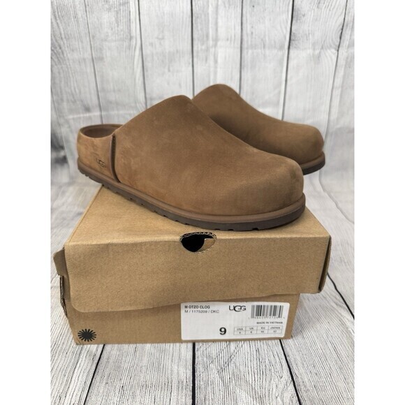 UGG Shoes - Women's Ugg OTZO Clog 1175209  Chestnut SUEDE SIZE 9